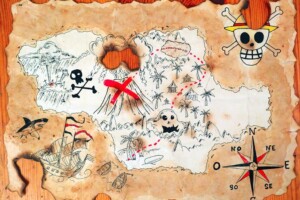 CARTE AU TRÉSOR <BR>
Atelier/jeu sur la création de votre carte au trésor, indices, plan, parcours, … plein de choses à inventer.